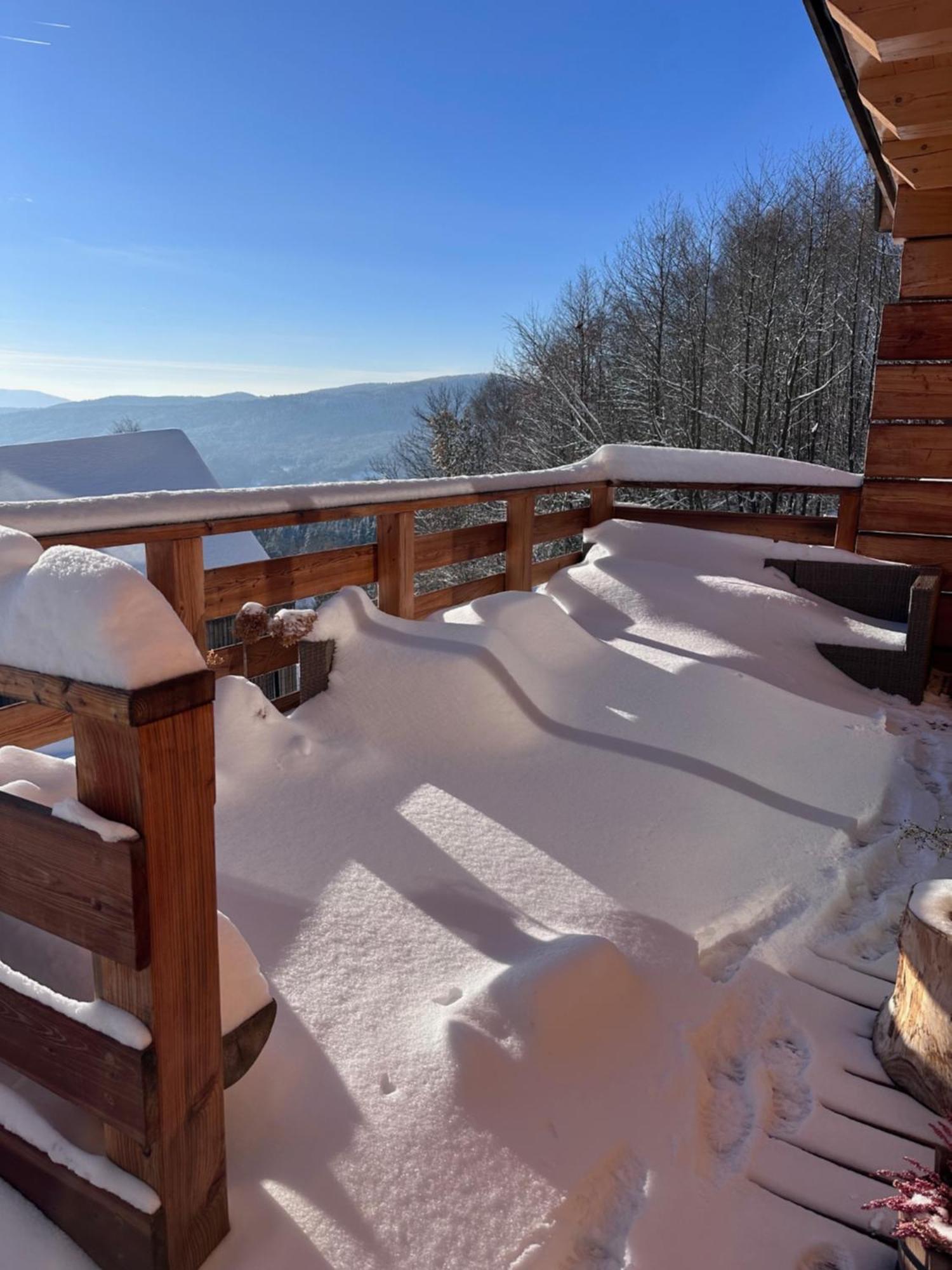 Domek Drewniany W Gorach Jacuzzi & Balia - Osada Chelm Stroza  Екстер'єр фото
